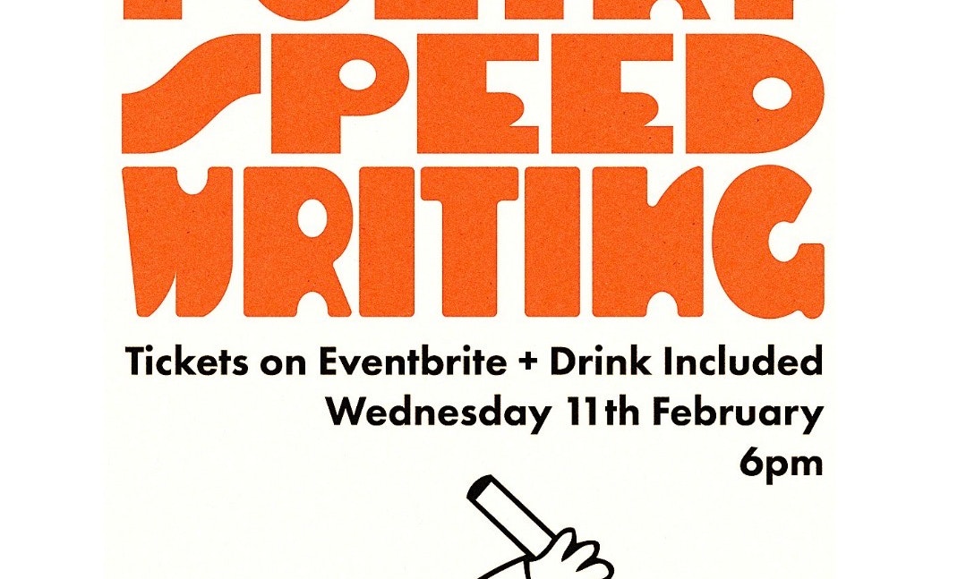 WANDSWORTH: Poetry Speed Writing with Ruth Beddow