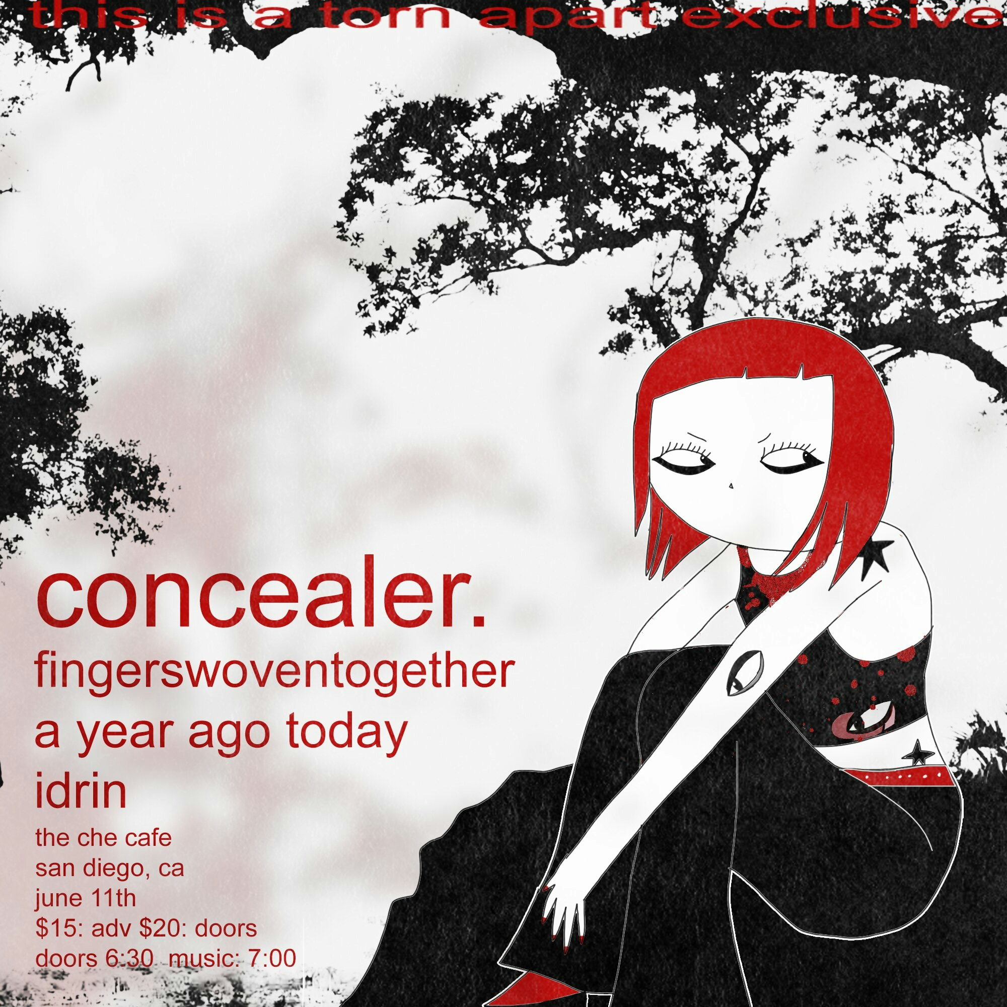 Event Image - CONCEALER AT THE CHE CAFE