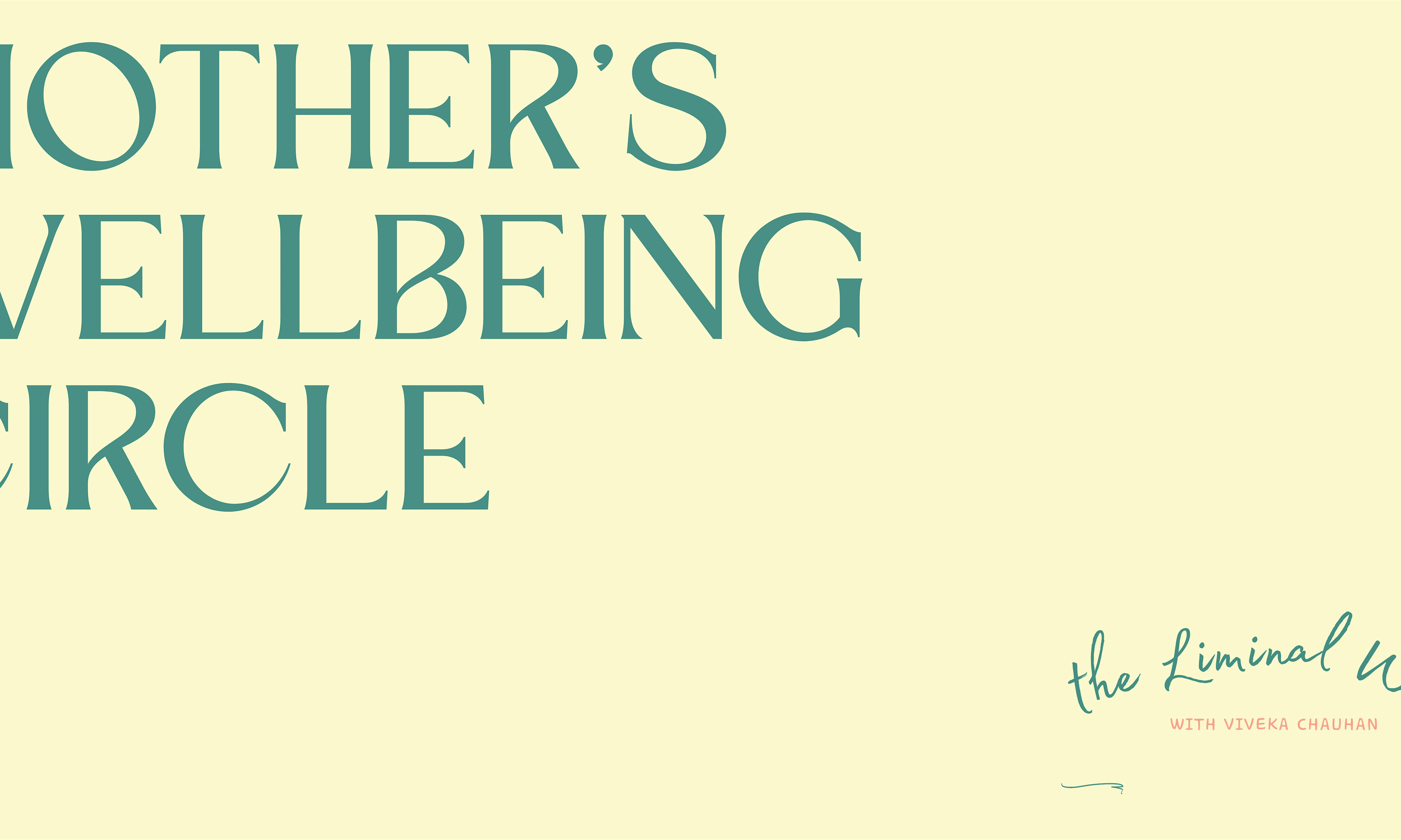 BERMONDSEY: Mother's Circle with Viveka Chauhan