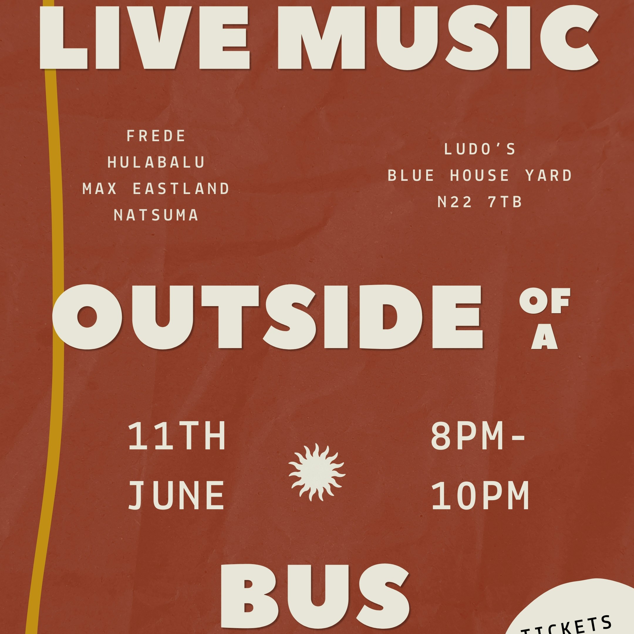 Live Music outside a Bus