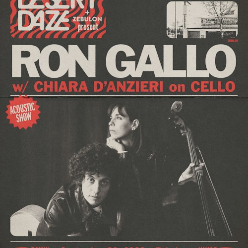 Ron Gallo at Zebulon Cafe Concert in Los Angeles, CA