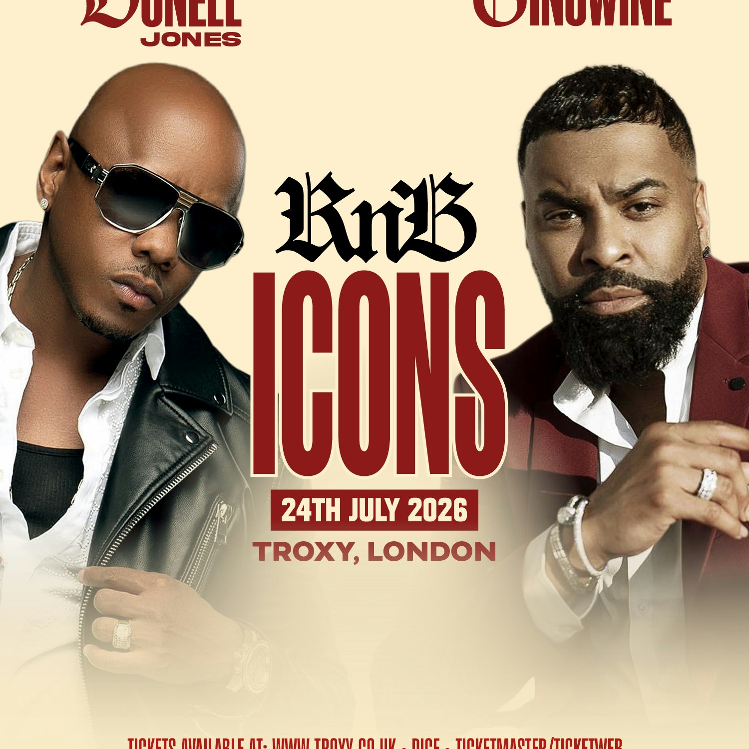 Donell Jones and Ginuwine