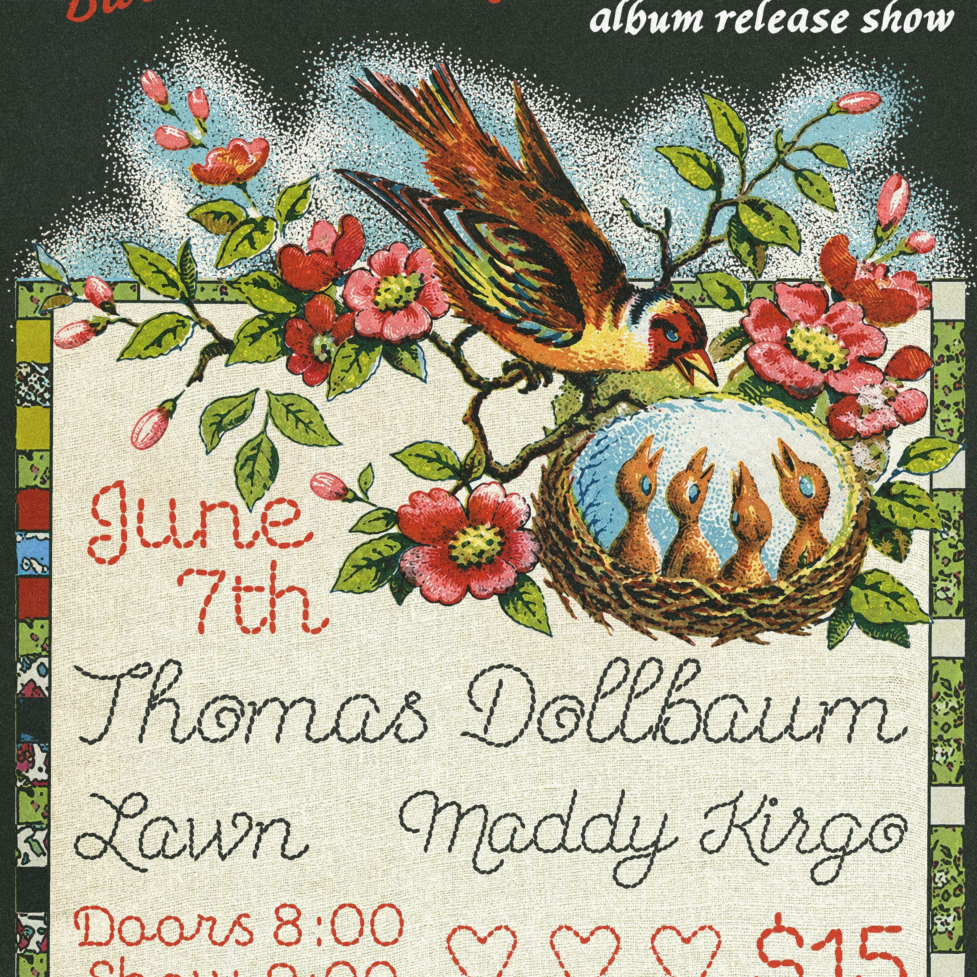 Thomas Dollbaum Album Release w Maddy Kirgo & Lawn