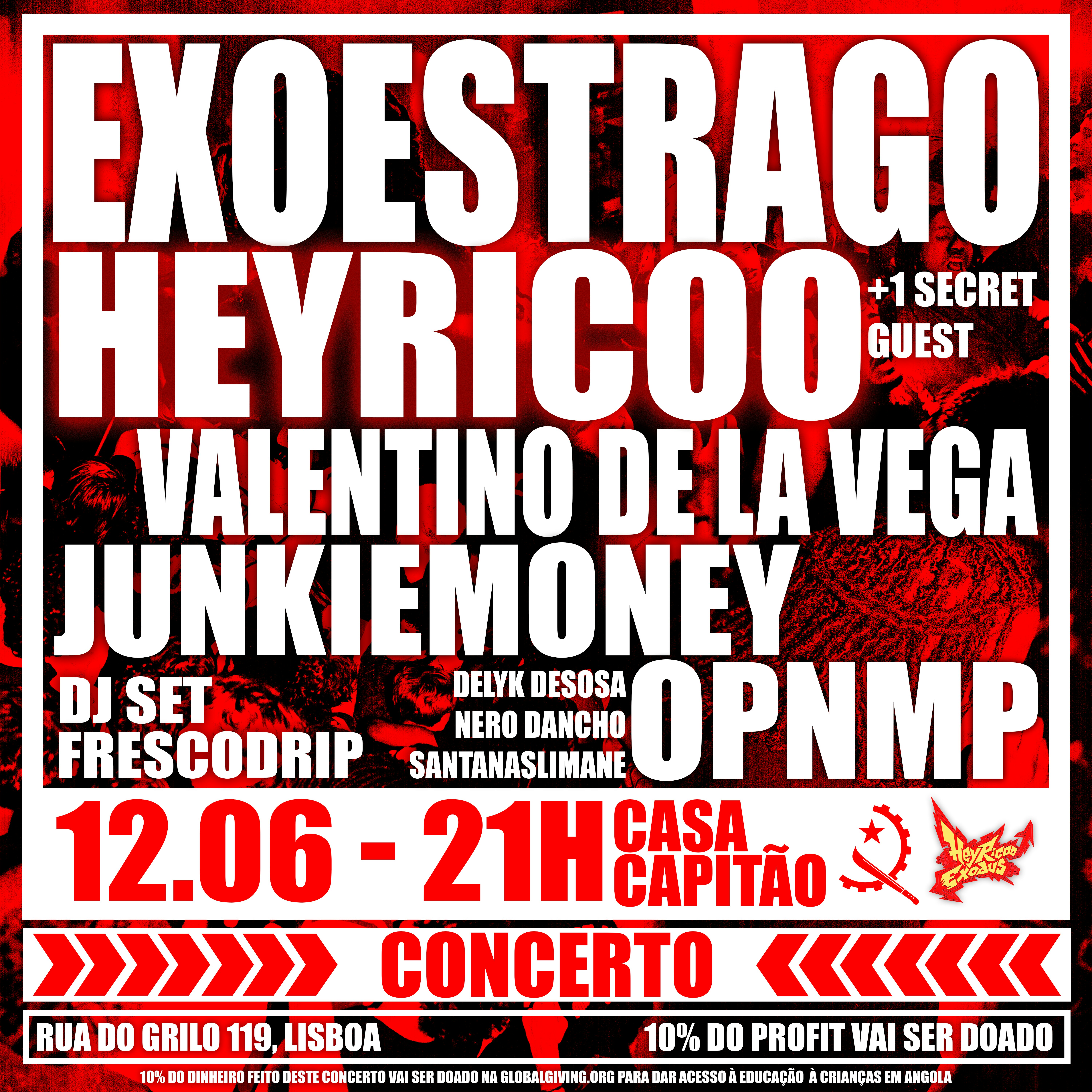 HEYRICOO & FRIENDS apresentam EXOESTRAGO