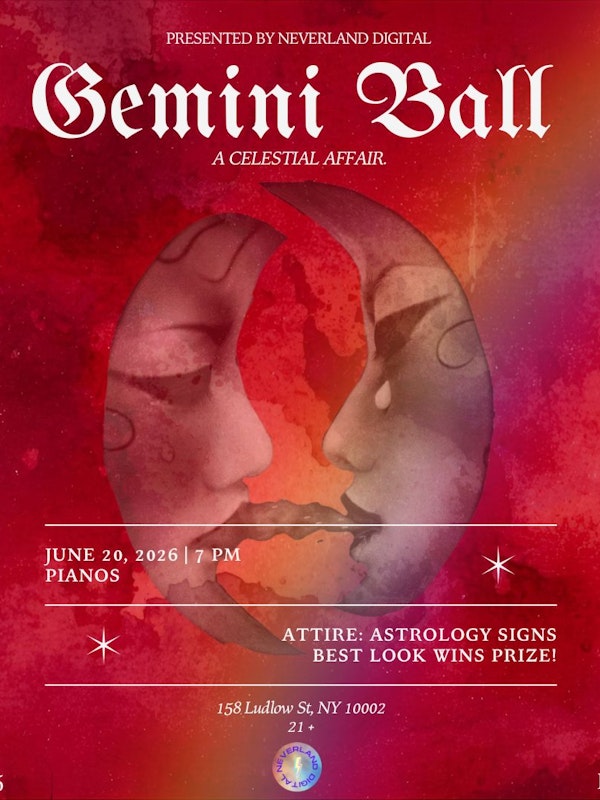 Neverland Digital presents the Third Annual Gemini Ball