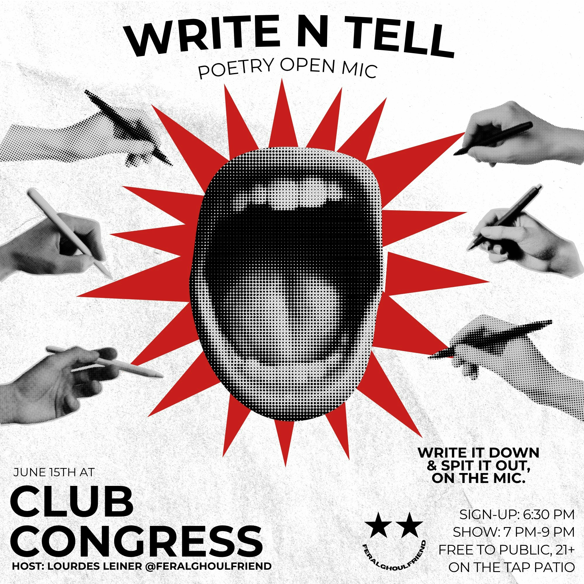 Write N Tell Poetry Open Mic