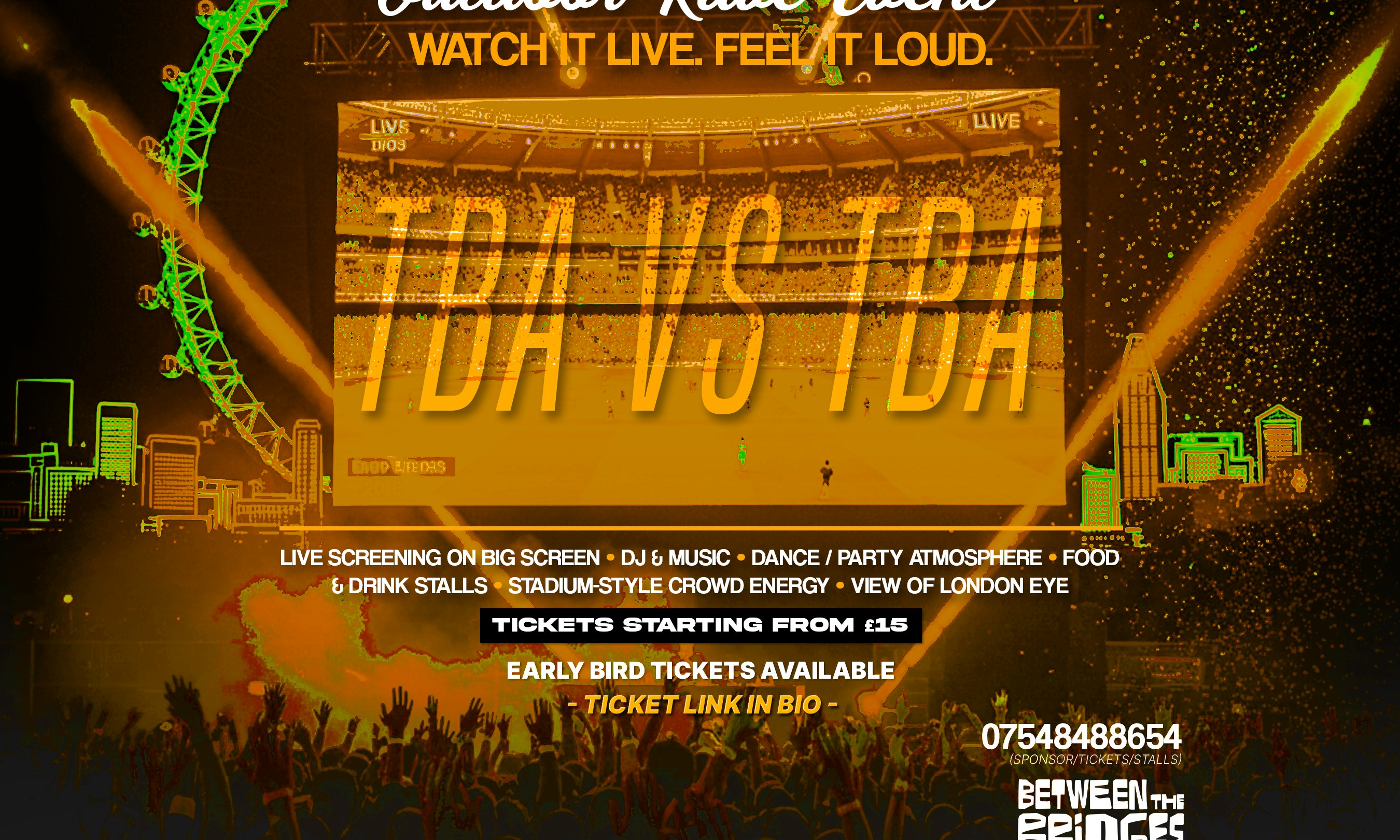 IPL Cricket Final - Outdoor Rave Event