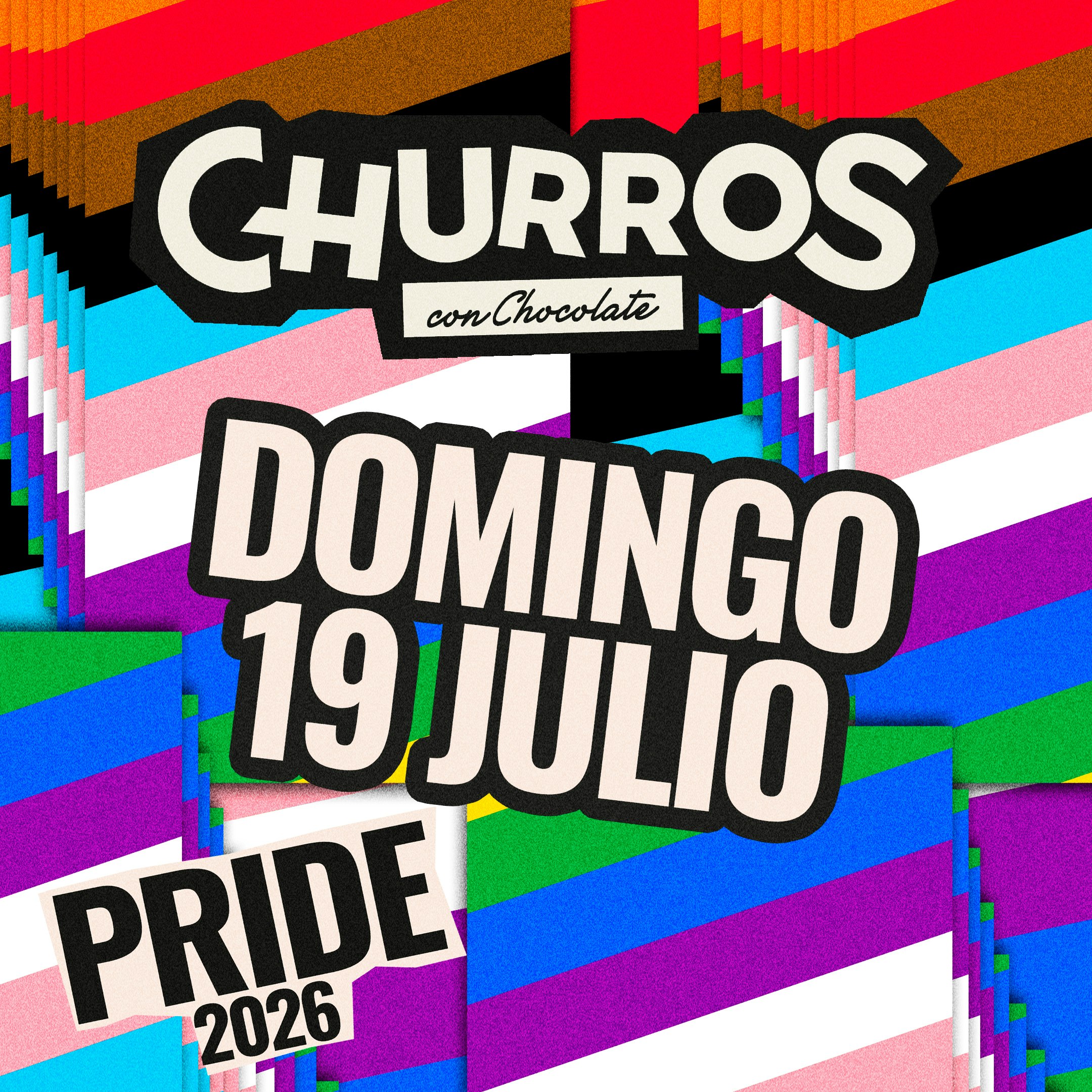 Churros con Chocolate Open Air (Pride Closing)