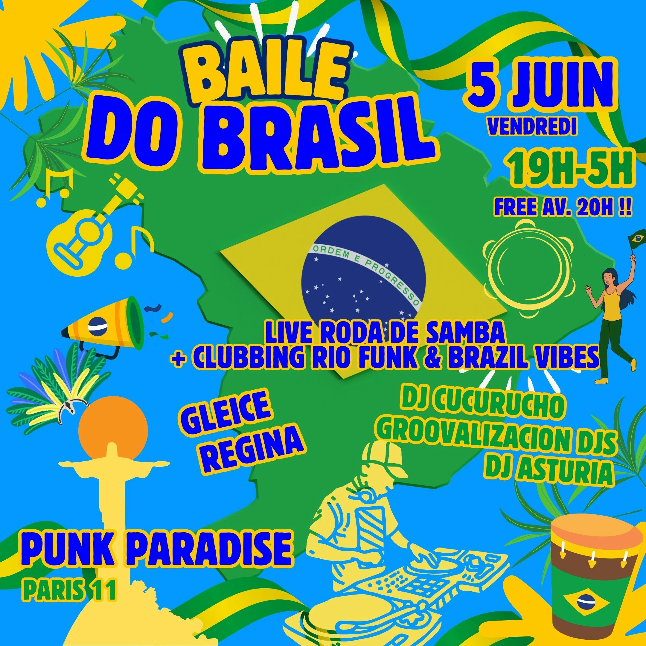 Baile do Brasil - Live & Clubbing Brazil vibes !