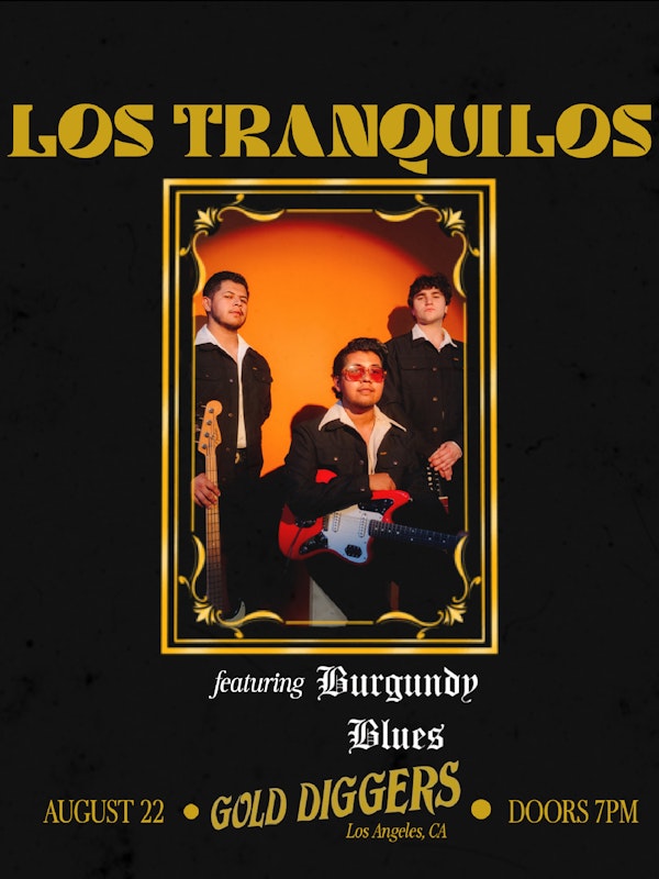 Los Tranquilos En Vivo, Burgundy Blues