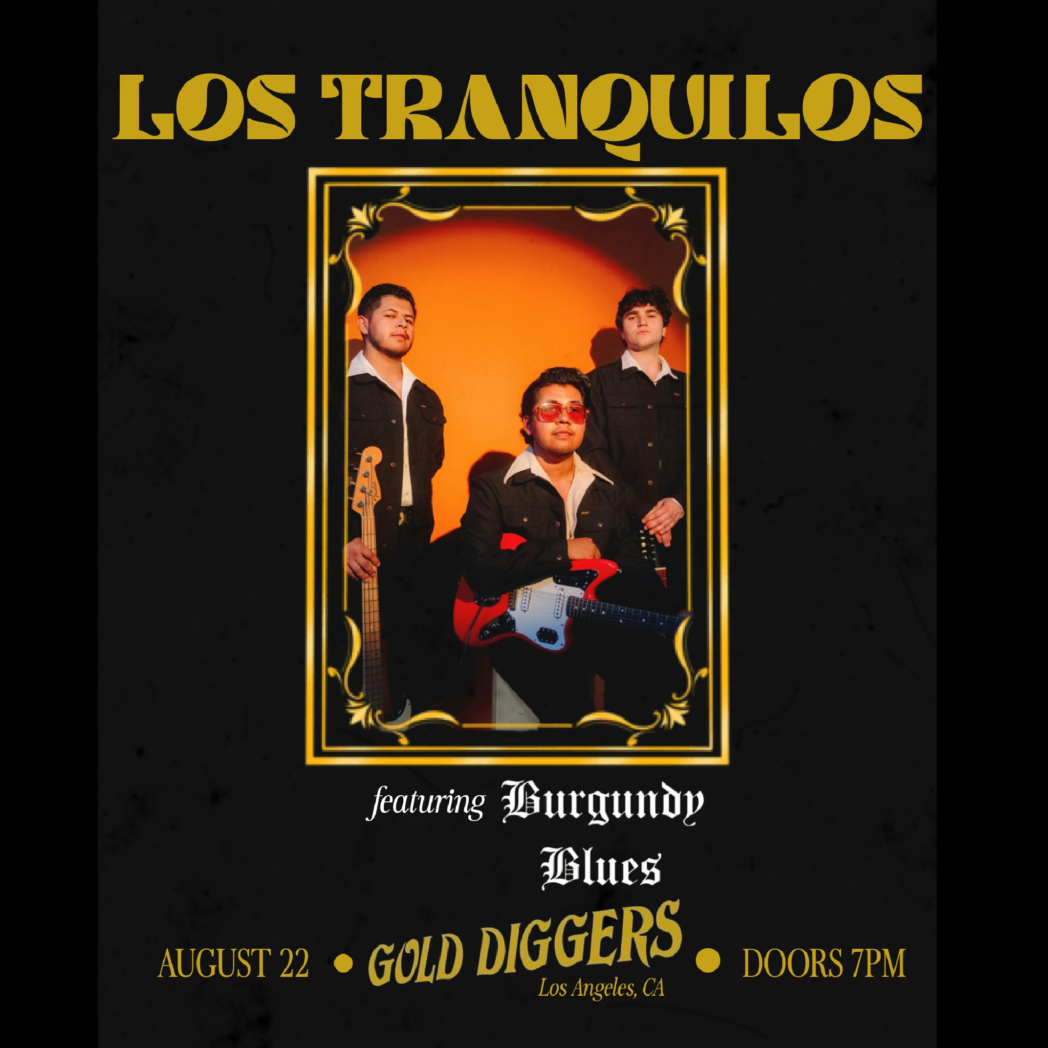 Los Tranquilos En Vivo, Burgundy Blues