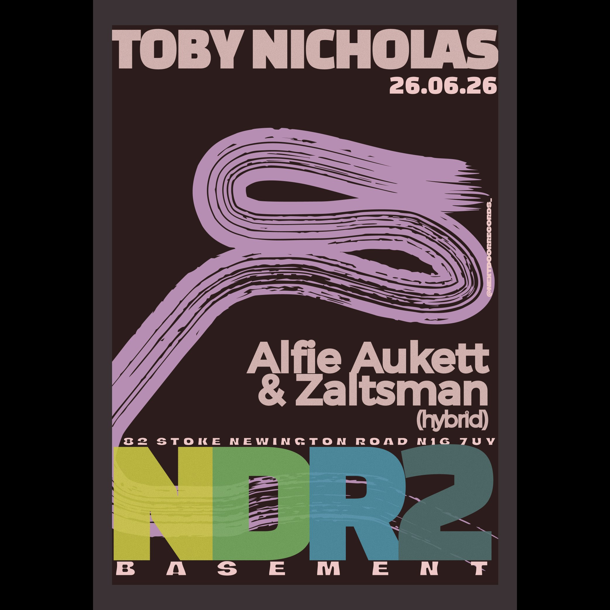 NDR PRESENTS: Toby Nicholas, Zaltsman & Alfie Aukett (hybrid set)