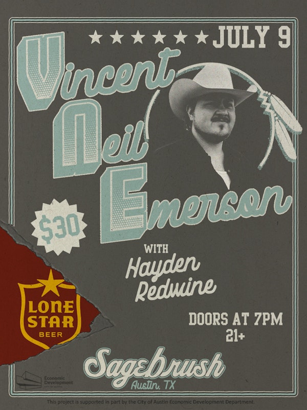 Vincent Neil Emerson Live in Austin, TX