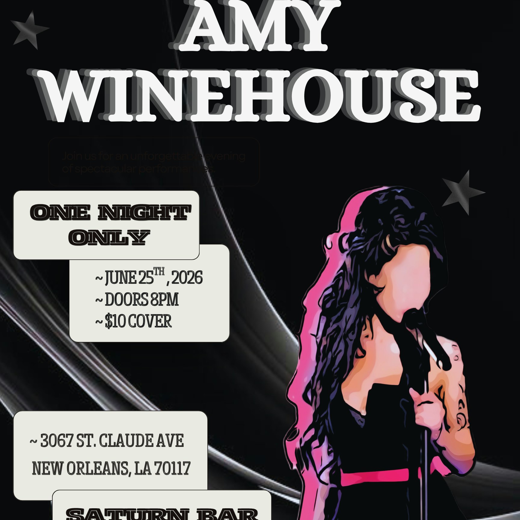Youse & Brasshearts Amy Winehouse Tribute