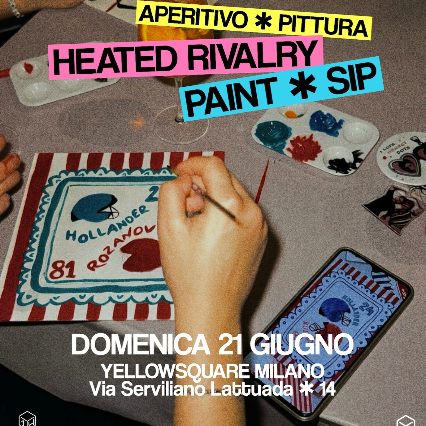 HEATED RIVALRY PAINT & SIP