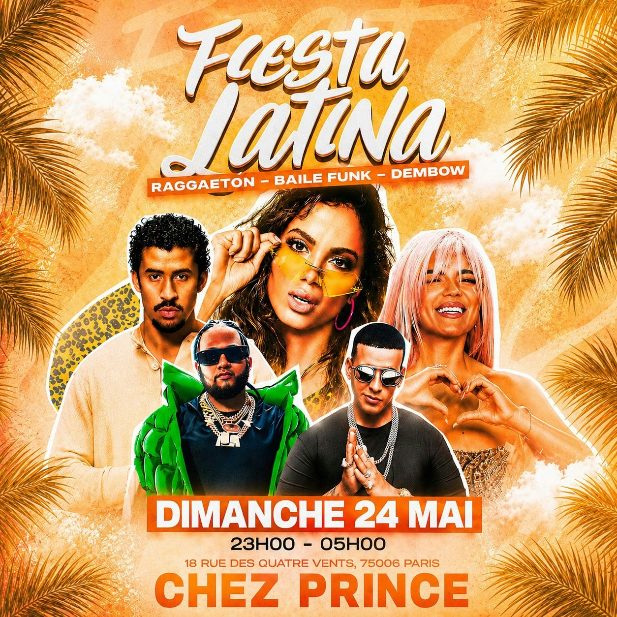 FIESTA LATINA - DIM24MAI - VEILLE DE JOUR FERIE