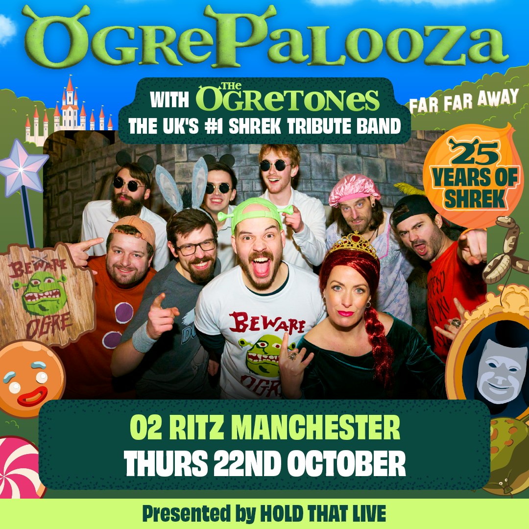 Ogrepalooza presents: 25 Years of Shrek featuring The Ogretones at O2 Ritz Manchester, Manchester