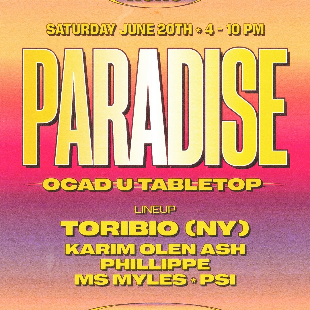 PARADISE featuring Toribio presented by NUNU x Standard Time