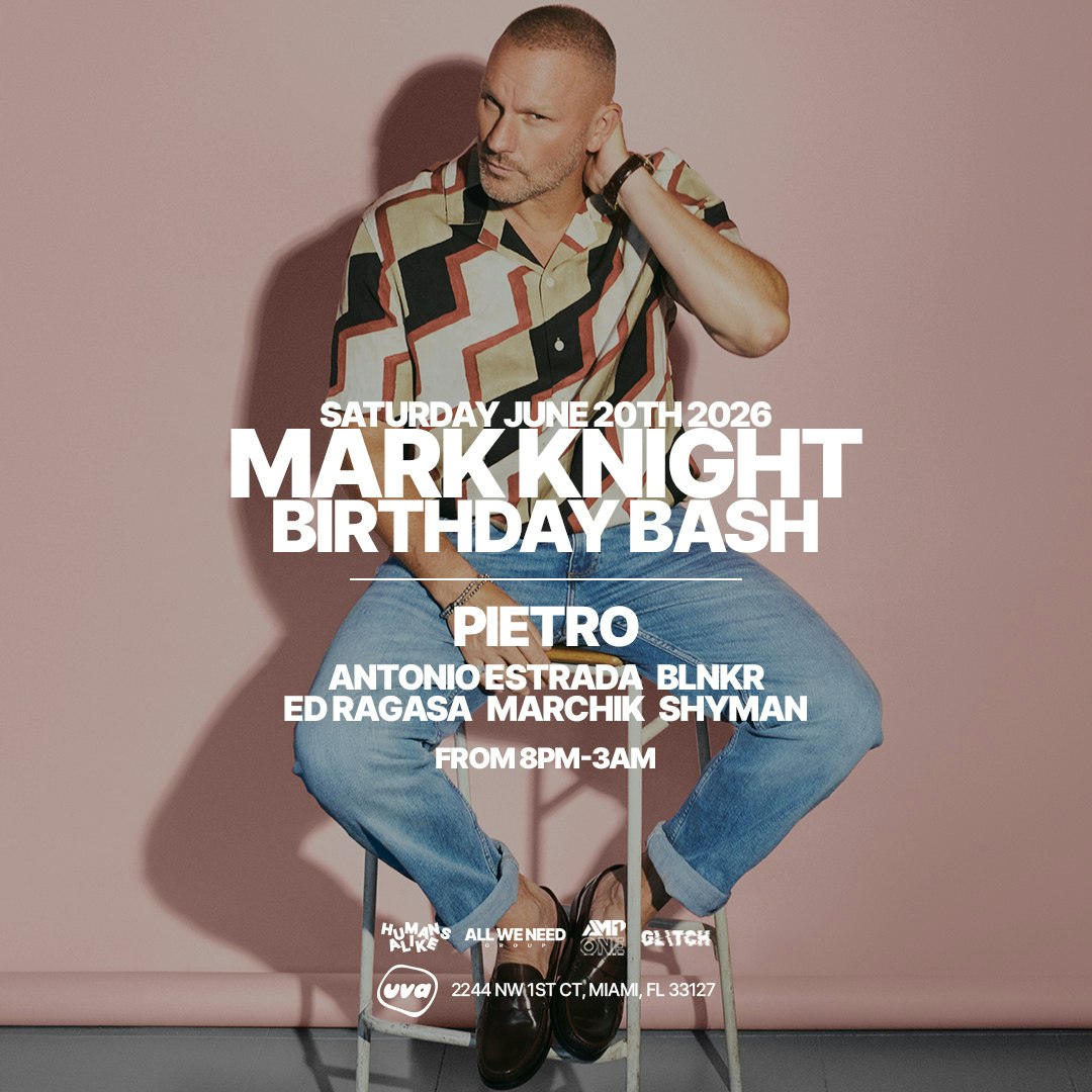 Mark Knight's Birthday Bash (Open-Air) Tickets | From Free | 20