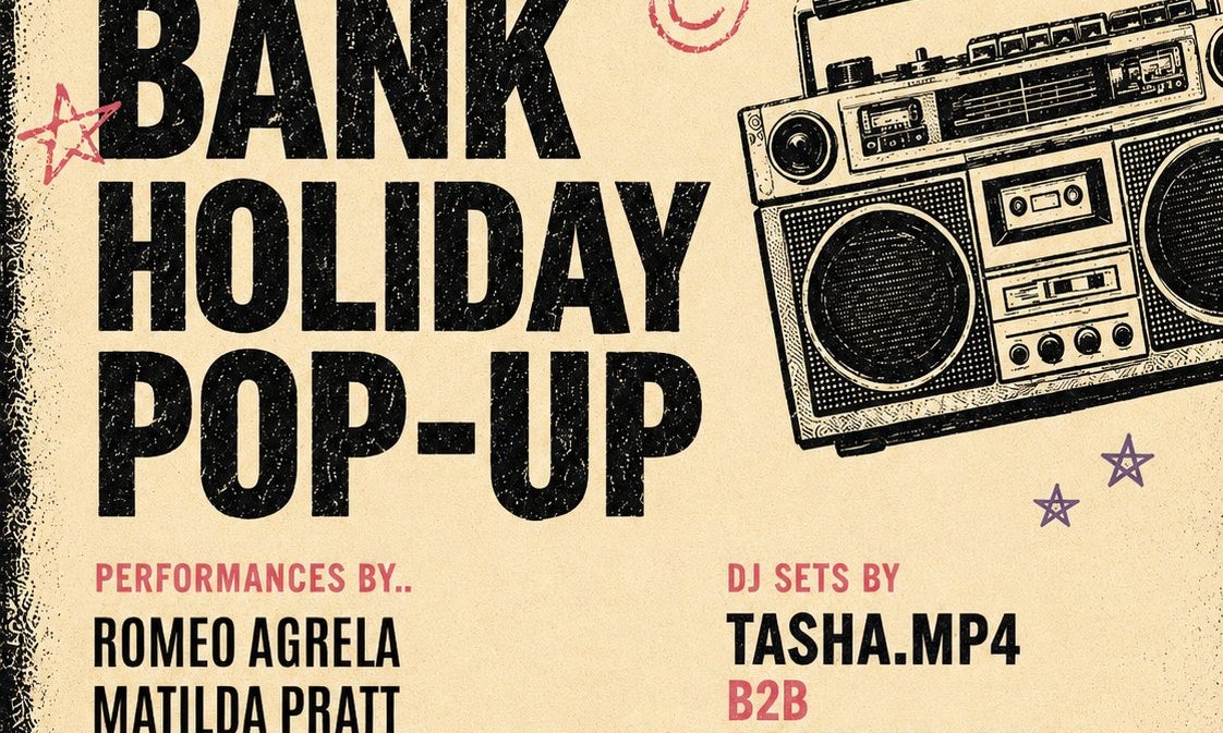 Bank Holiday Pop-Up