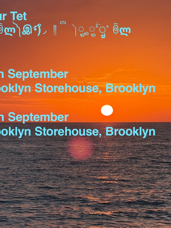 Teksupport: FOUR TET (2nd show added)