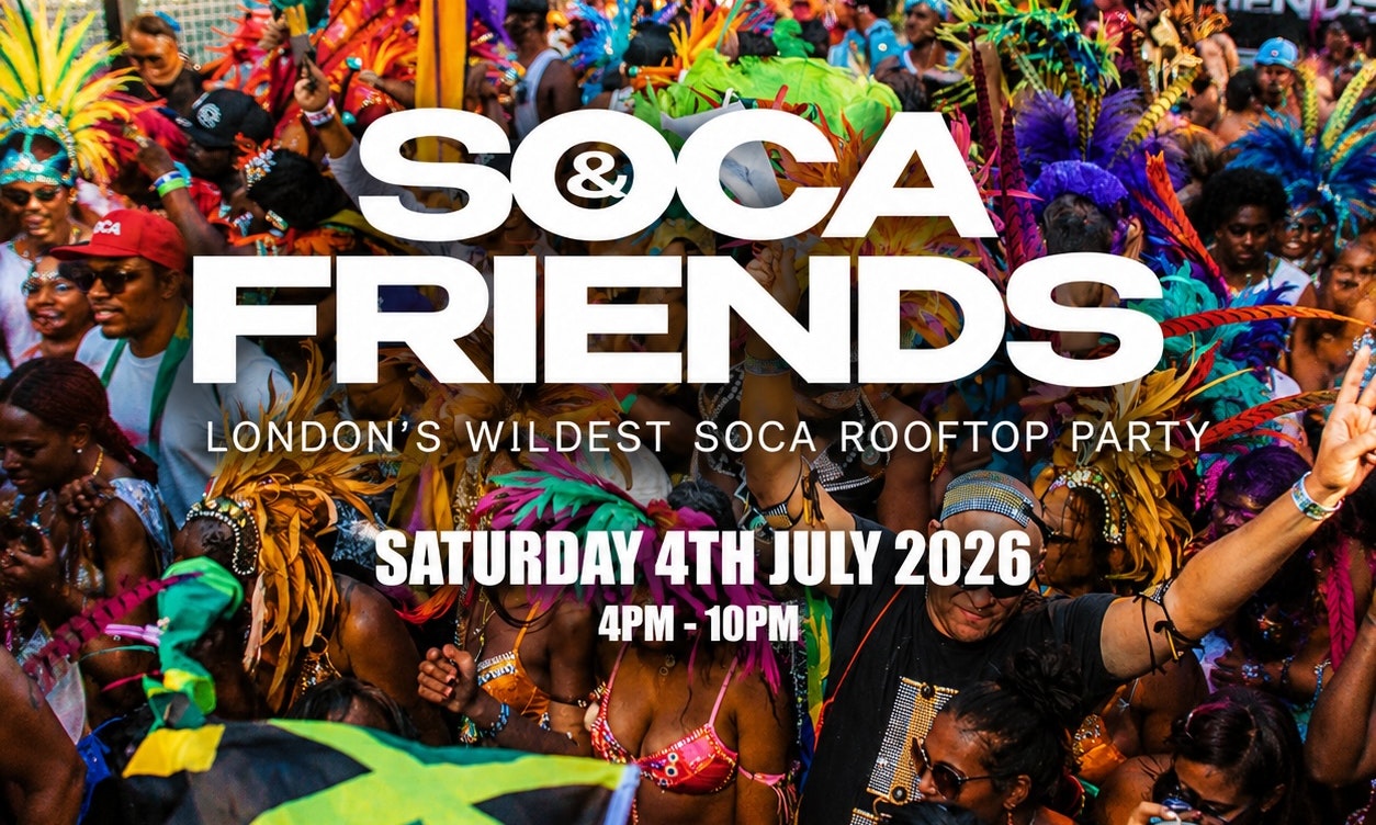 SOCA & FRIENDS - Soca Rooftop Day Party