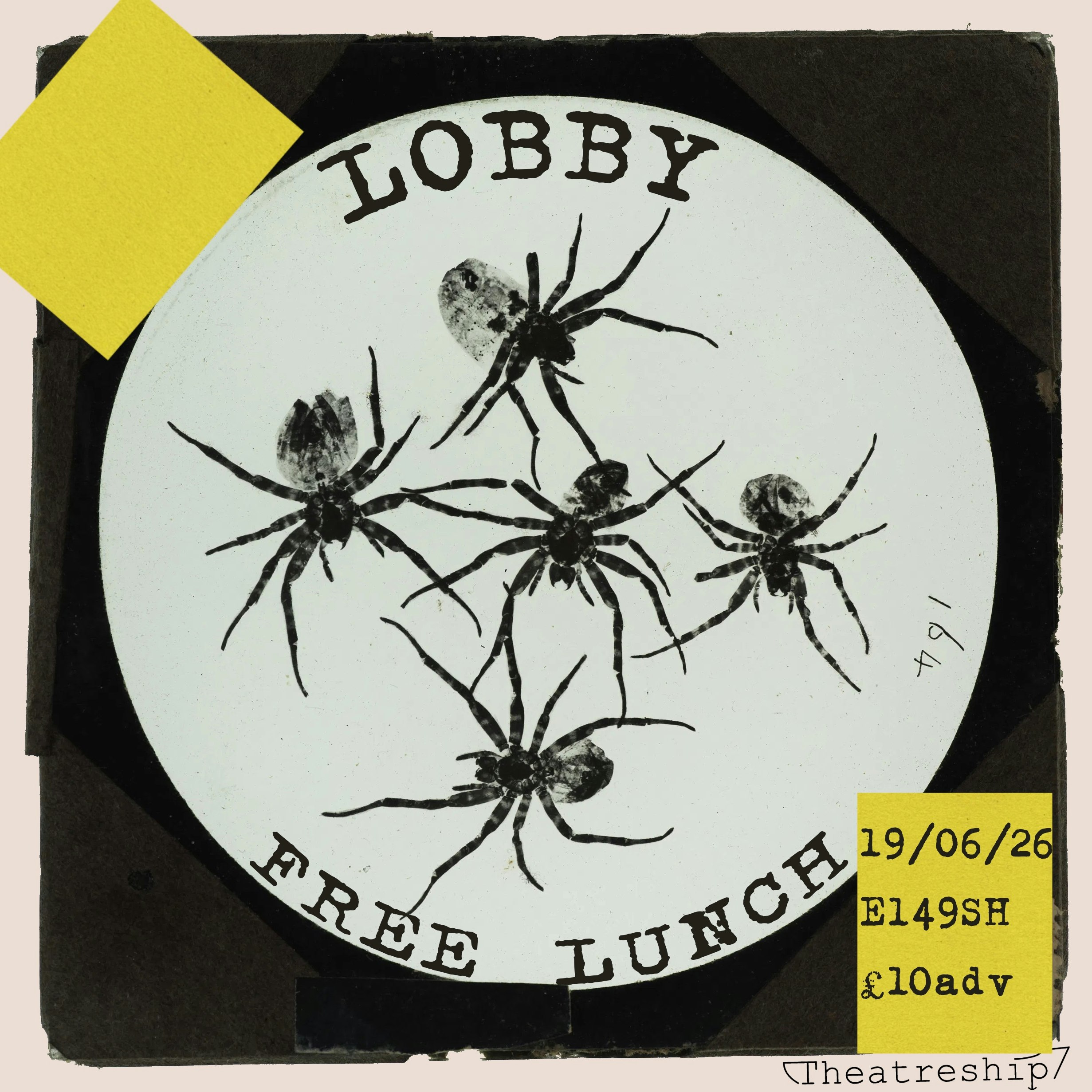 Theatreship Presents: lobby and Free Lunch LIVE