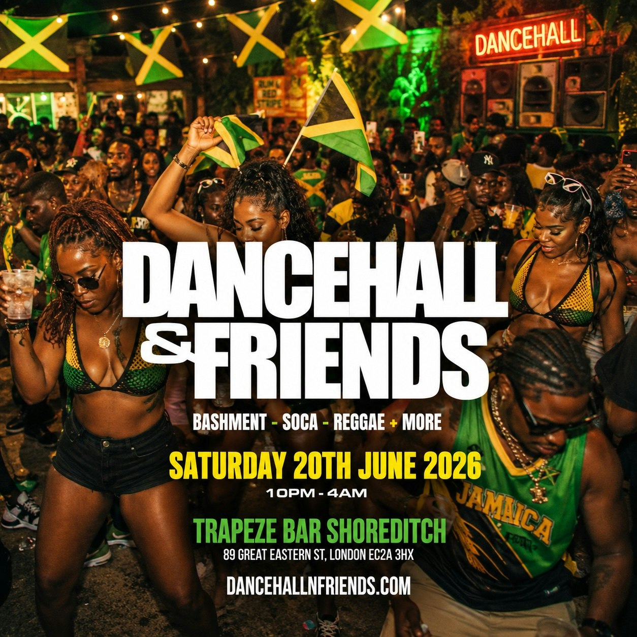 DANCEHALL & FRIENDS - Bashment, Soca, Reggae