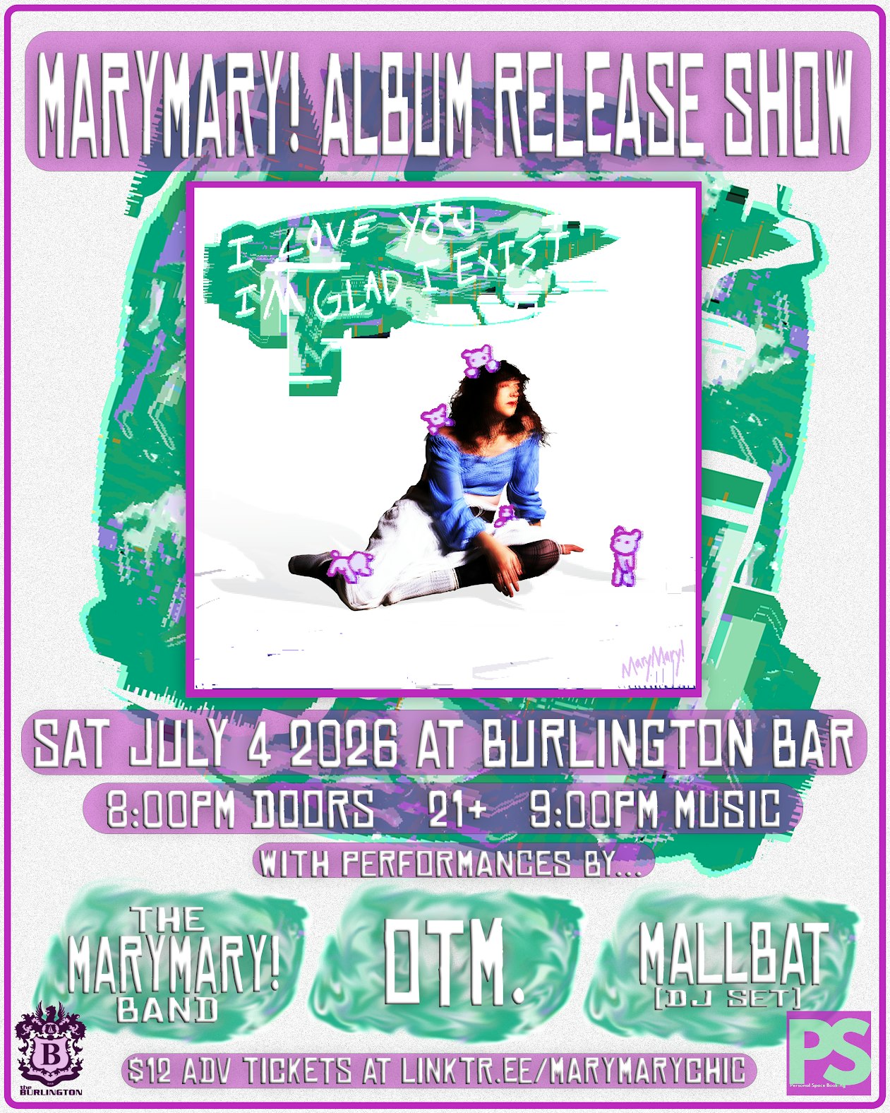 MaryMary! (Album Release) // OTM. // Mallbat Tickets | $13.60 | 4