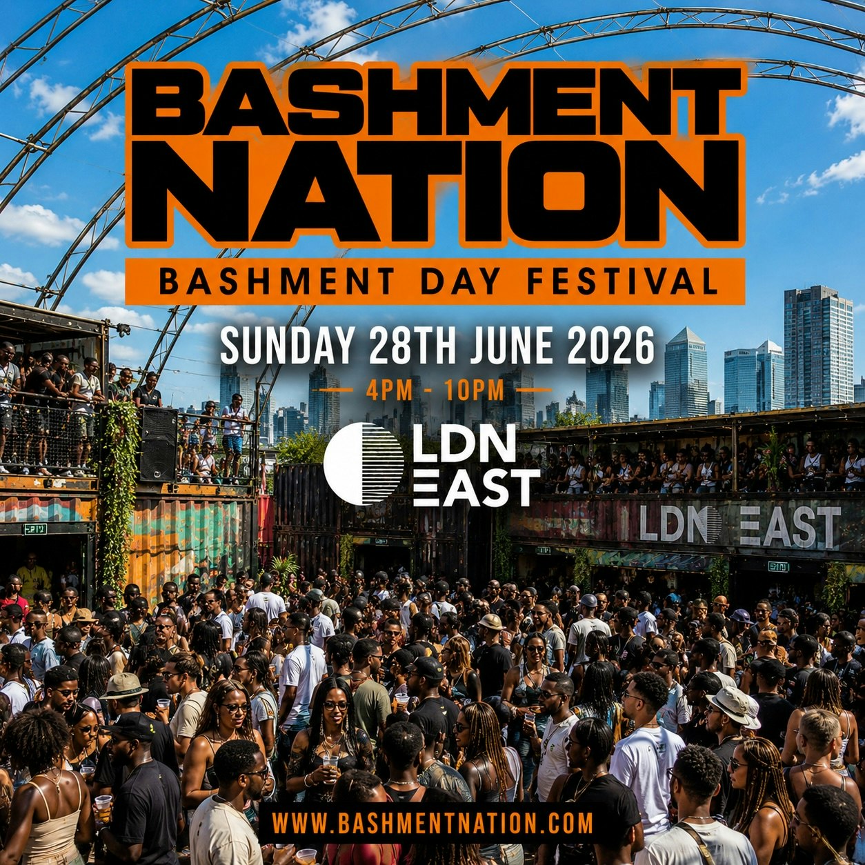 Bashment Nation - London's Biggest Summer DayParty
