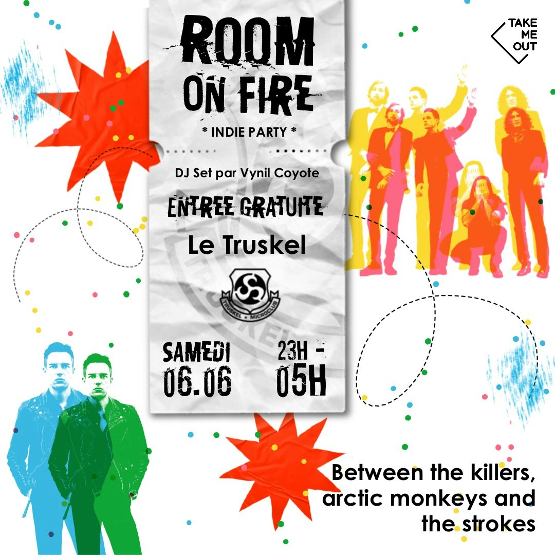 Room On Fire : Indie Party !