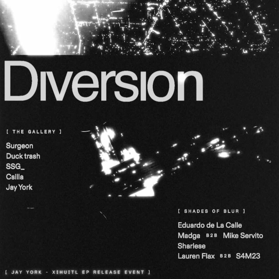 DIVERSION: Surgeon & More [Golden Record NYC 10 Years Part II w Aversion & Shade of Blur]