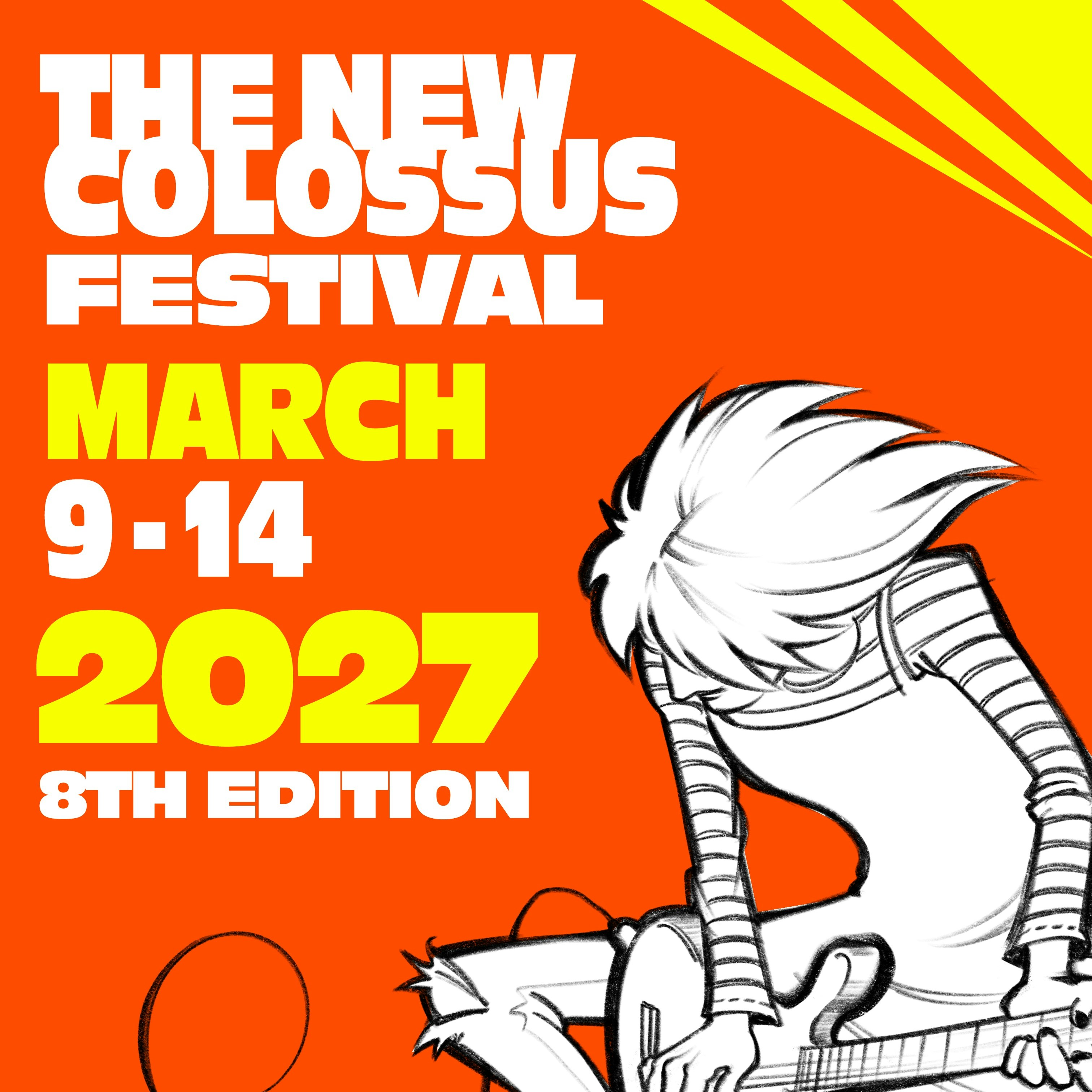The New Colossus Festival Badges