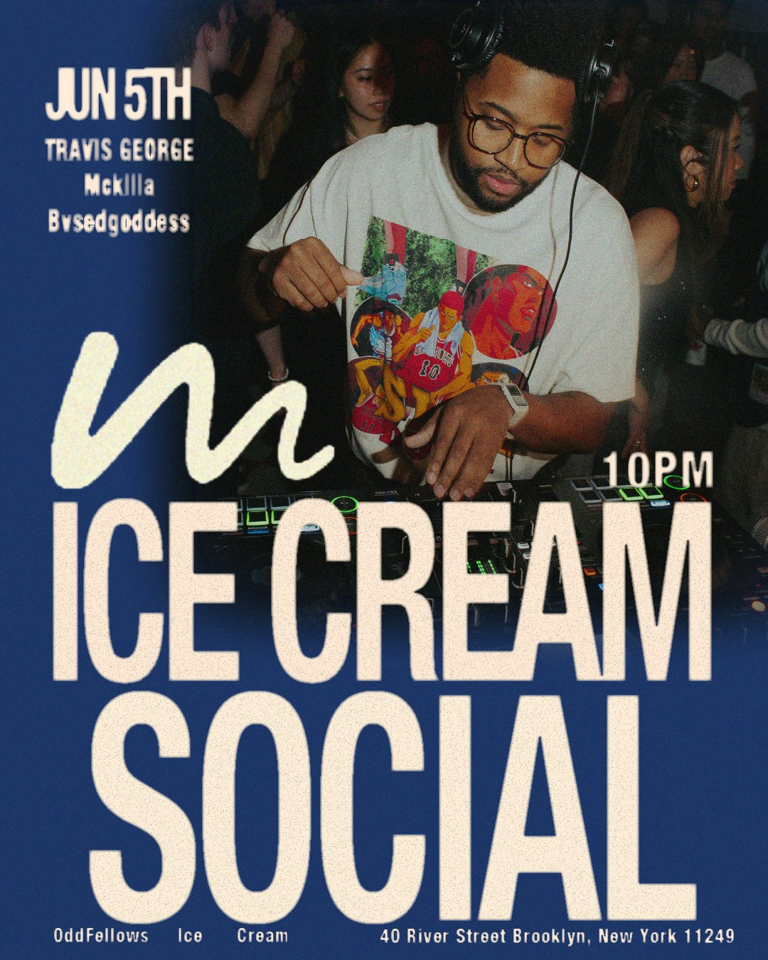 ICE CREAM SOCIAL 033 Tickets | $18.13 | 5 Jun @ OddFellows Ice