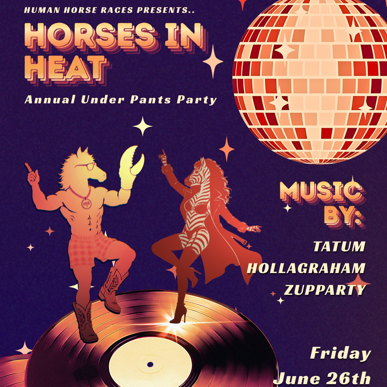 Humans Horse Races presents: Horses in Heat 