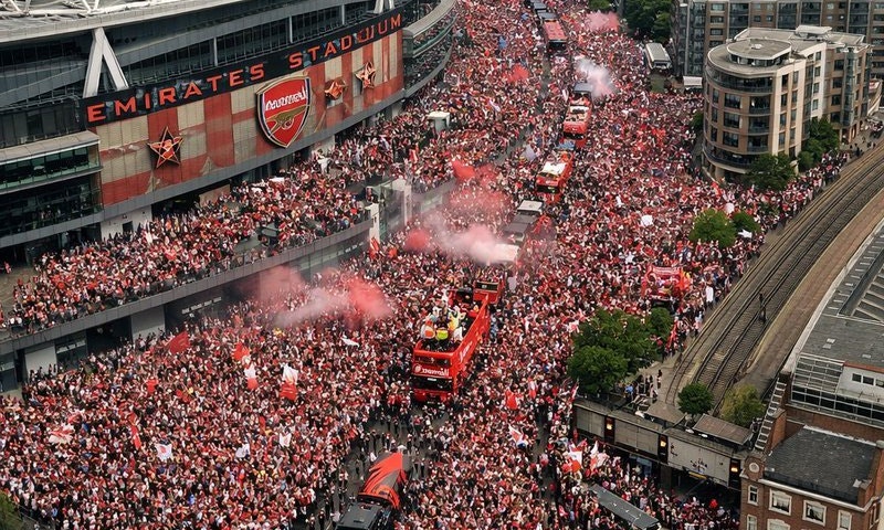 Arsenal Champions Parade After Party / Free Party