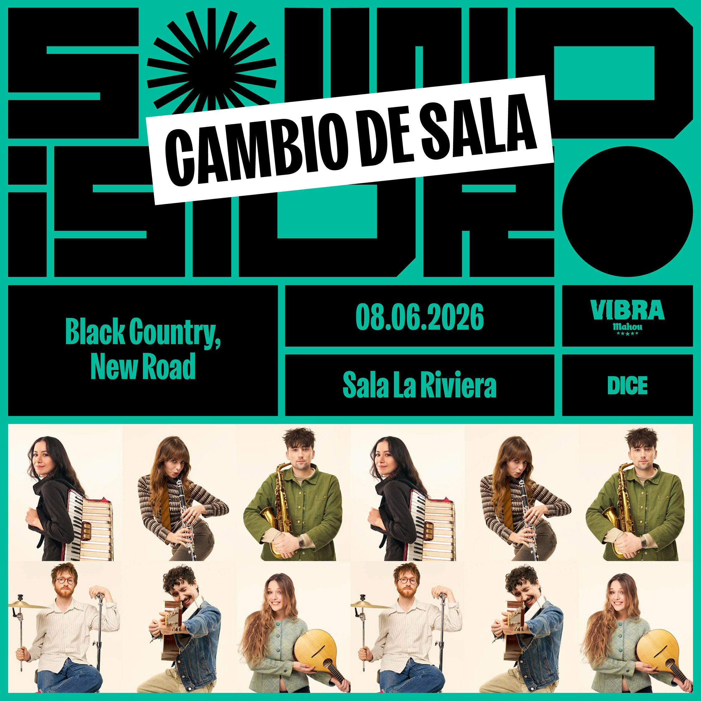 Black Country, New Road en Sound Isidro
