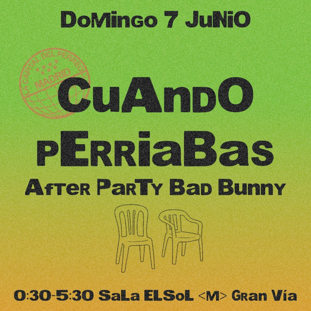 Cuando Perriabas - Afterparty Bad Bunny