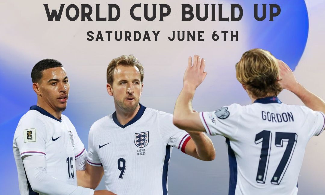 England vs NZ: World Cup Build Up w/ Outdoor TV's