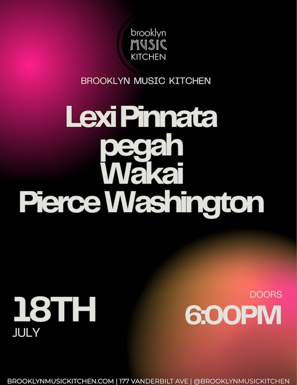 LexiPinatta,Pegah,Wakai,PierceWashington,&More