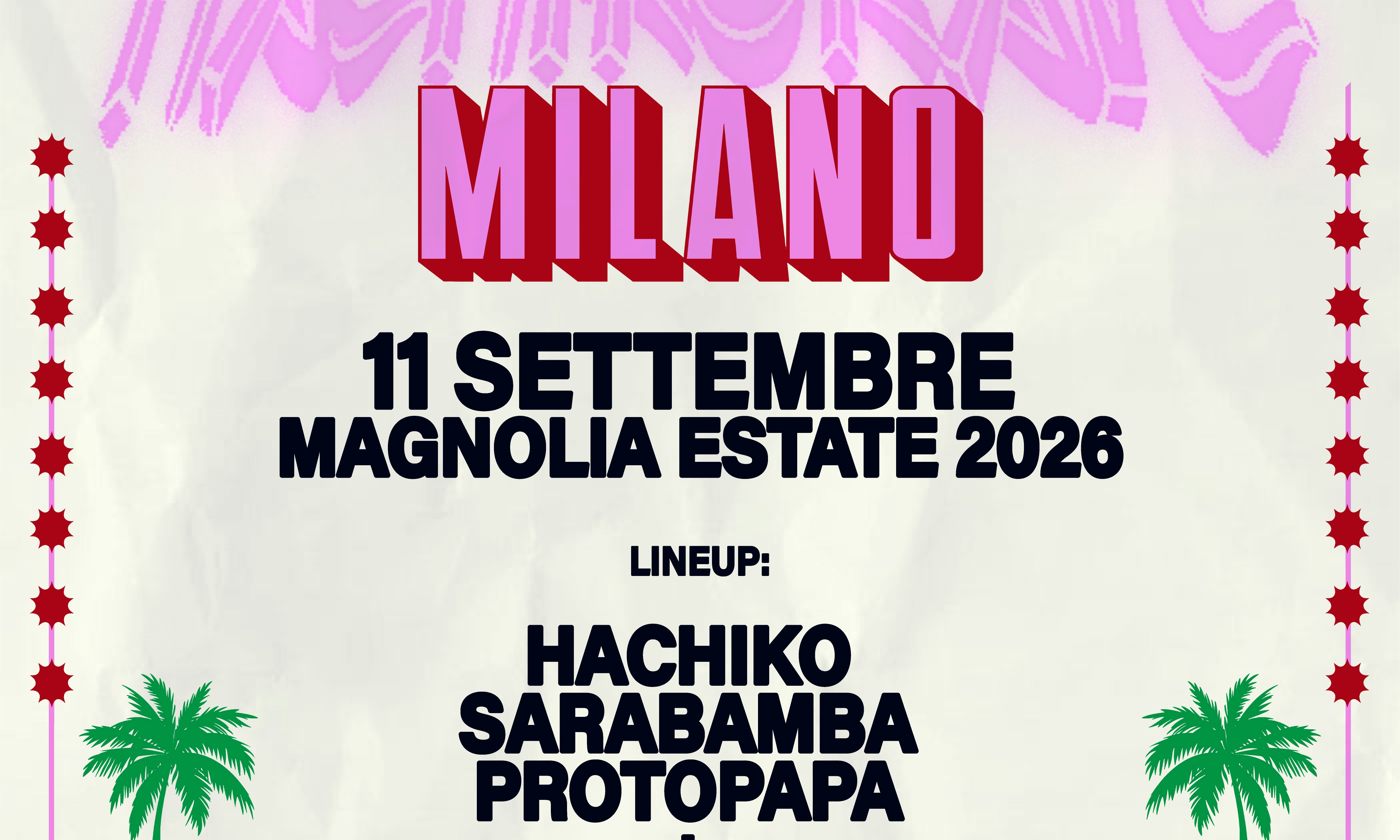 Hachiko Rave w/ Hachiko, Sarabamba, Protopapa + secret guests