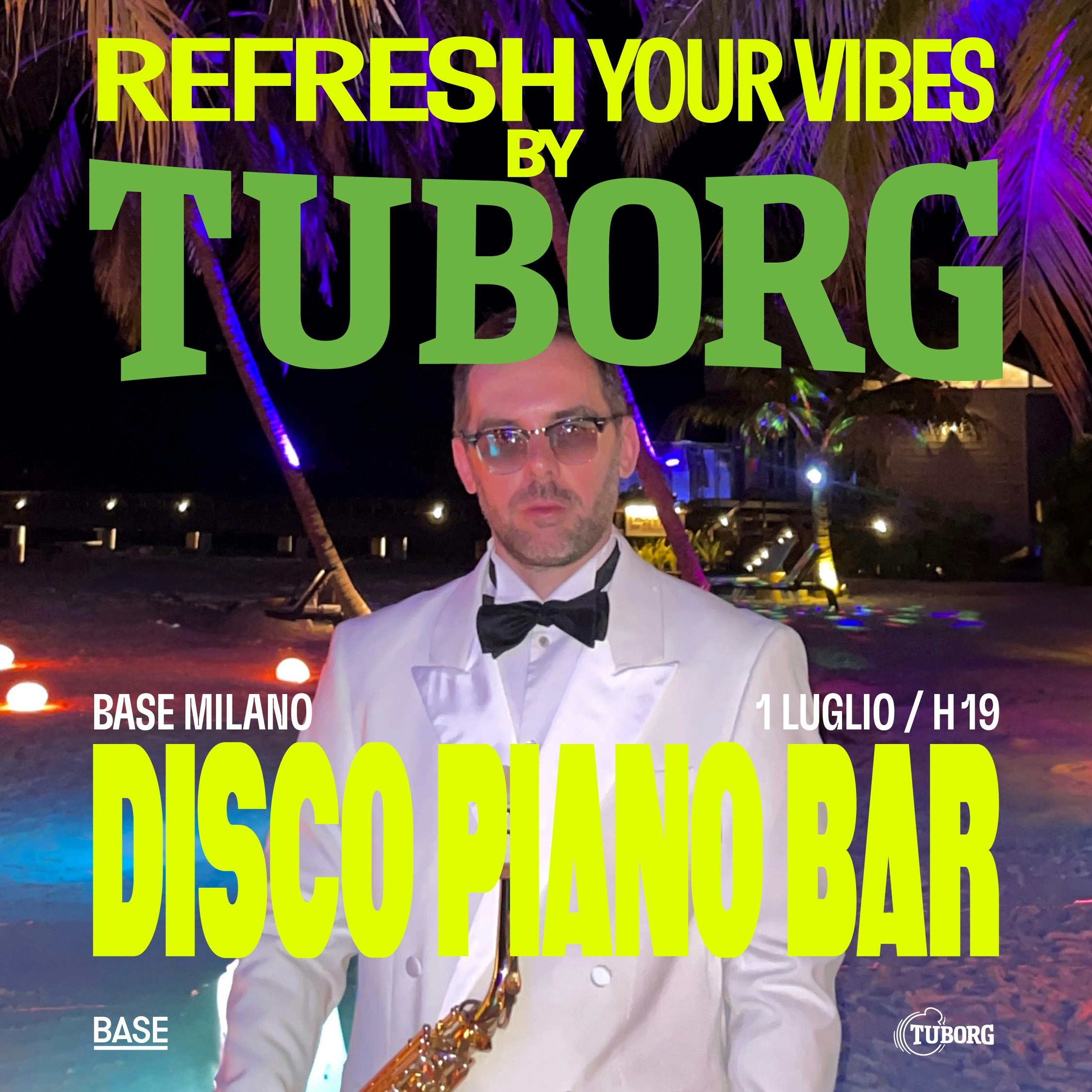 Refresh your vibes W/ Disco Piano Bar