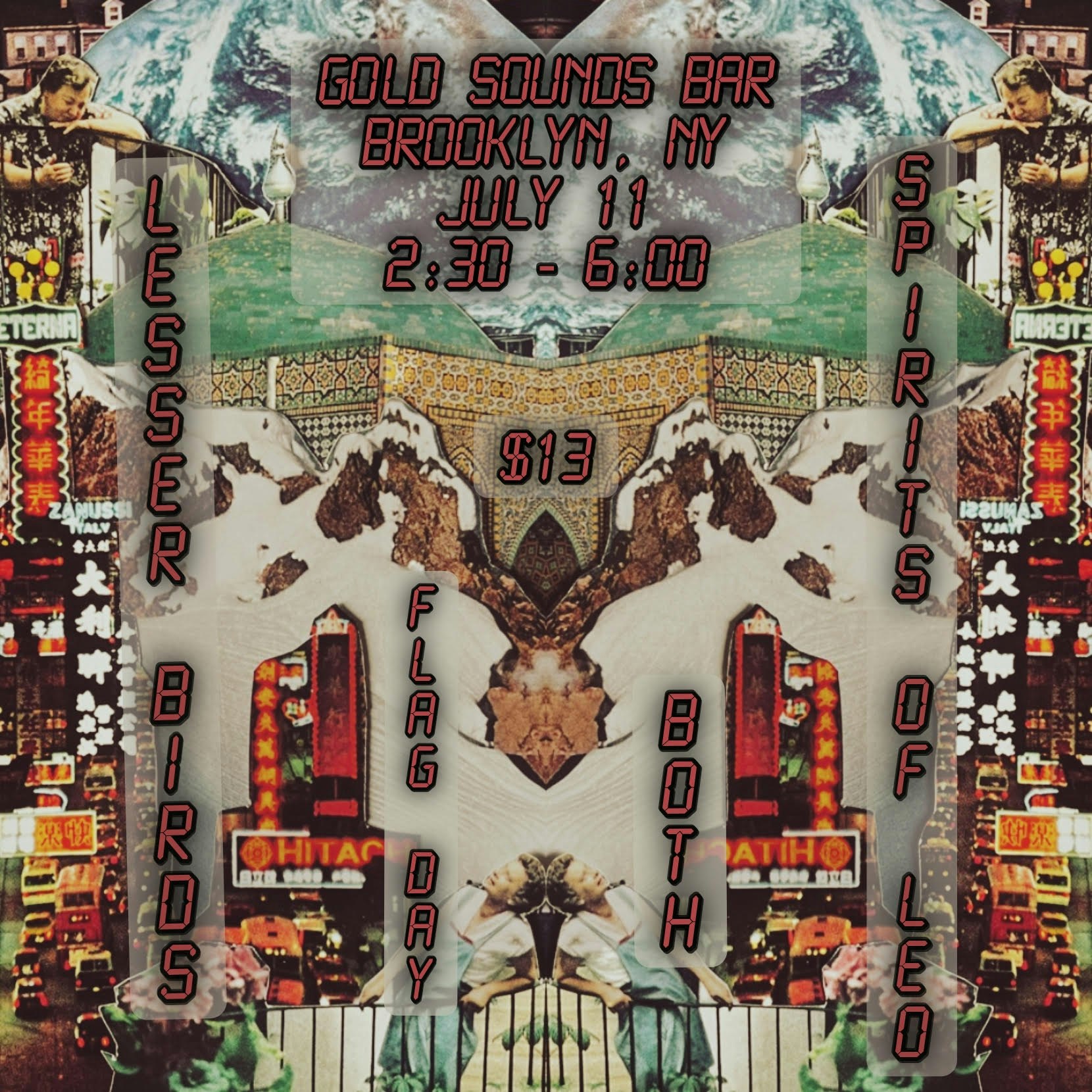 Lesser Birds// Flag Day // Spirits of Leo //Both