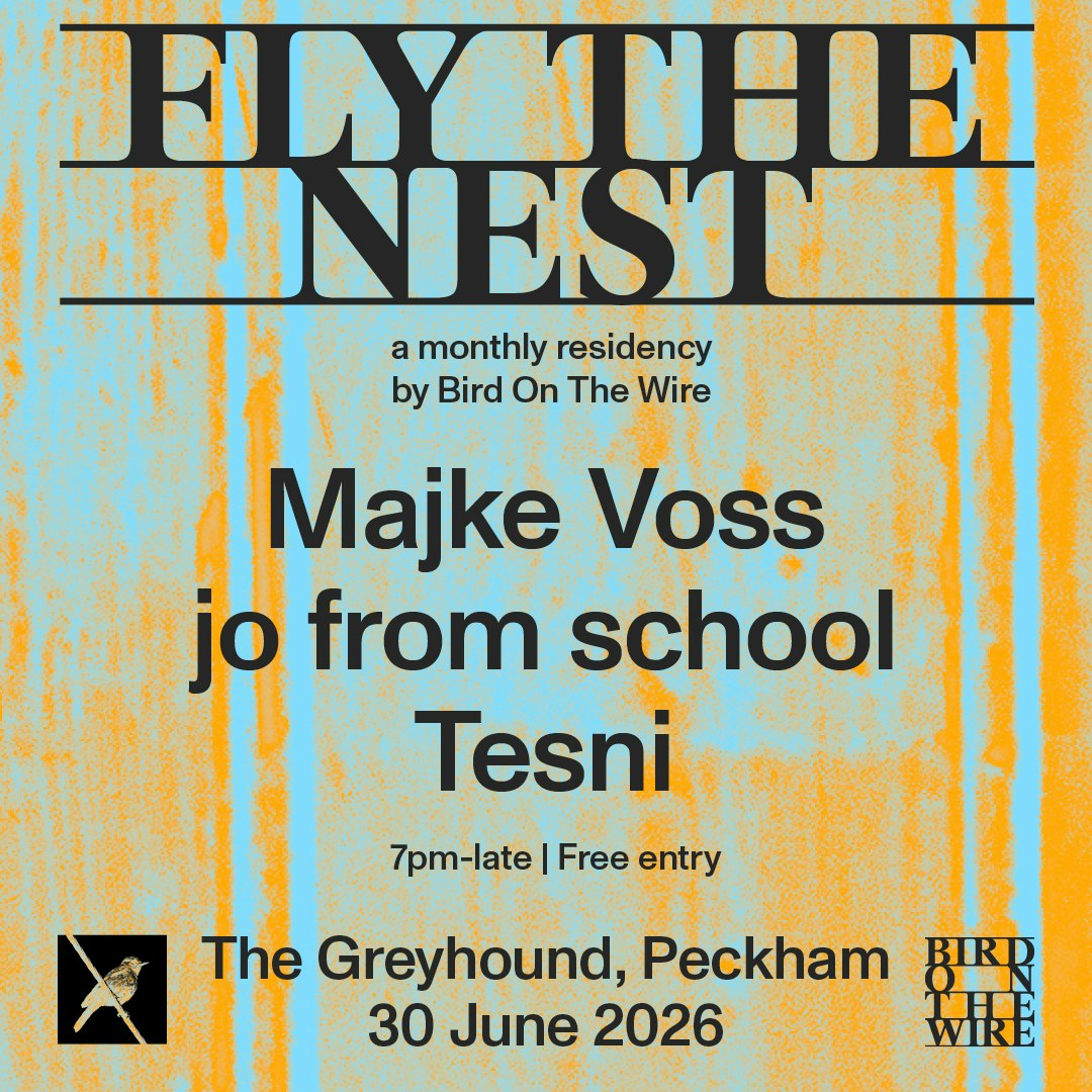 Majke Voss + Jo From School + Tesni (Fly The Nest)