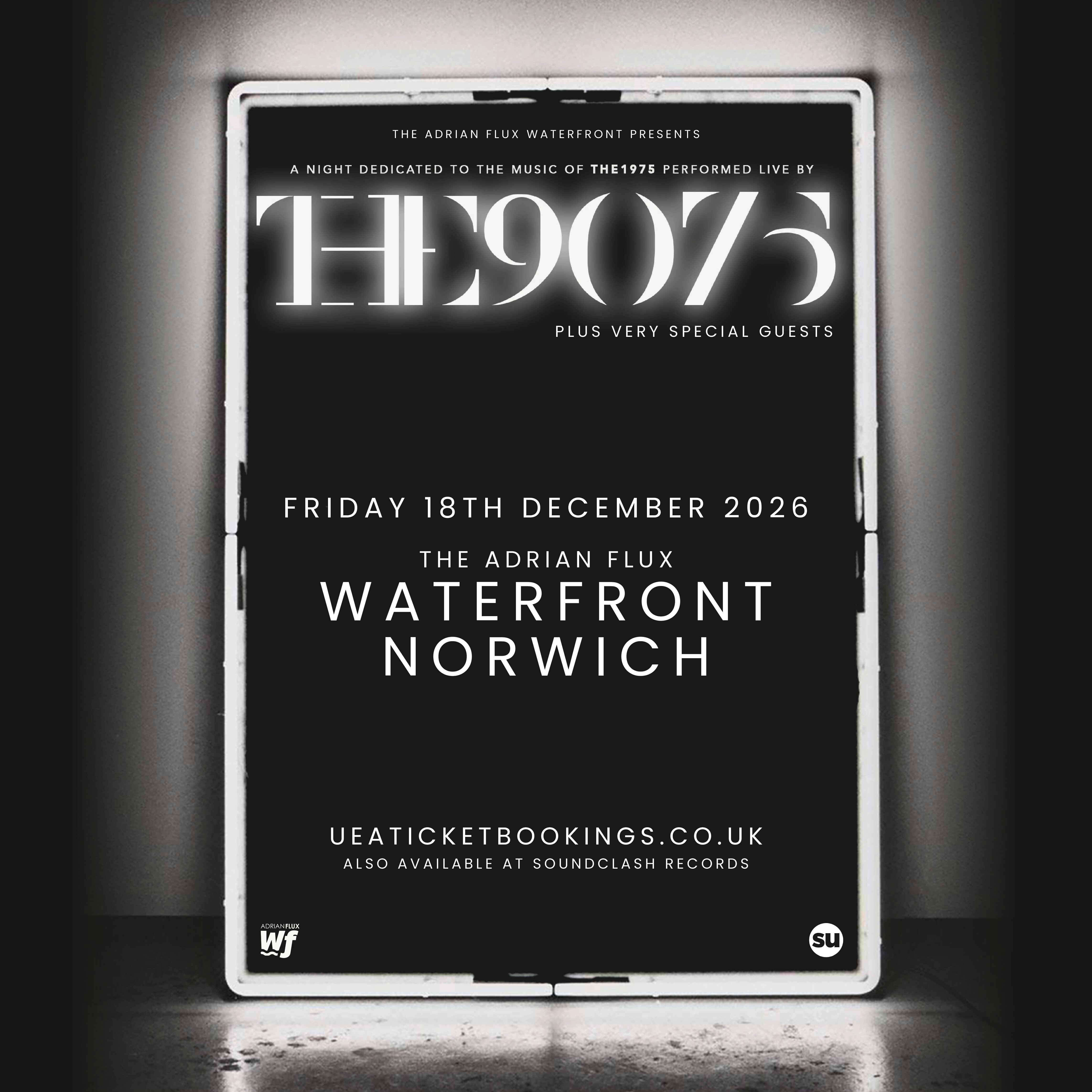 The 9075 – The World’s First Tribute To The 1975 at The Adrian Flux Waterfront, Norwich