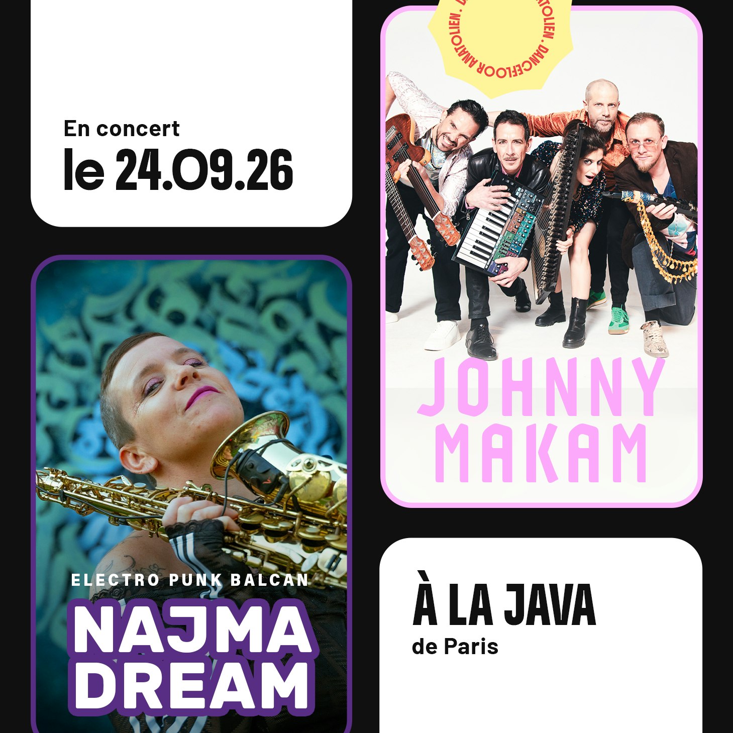 JOHNNY MAKAM + NAJMA DREAM