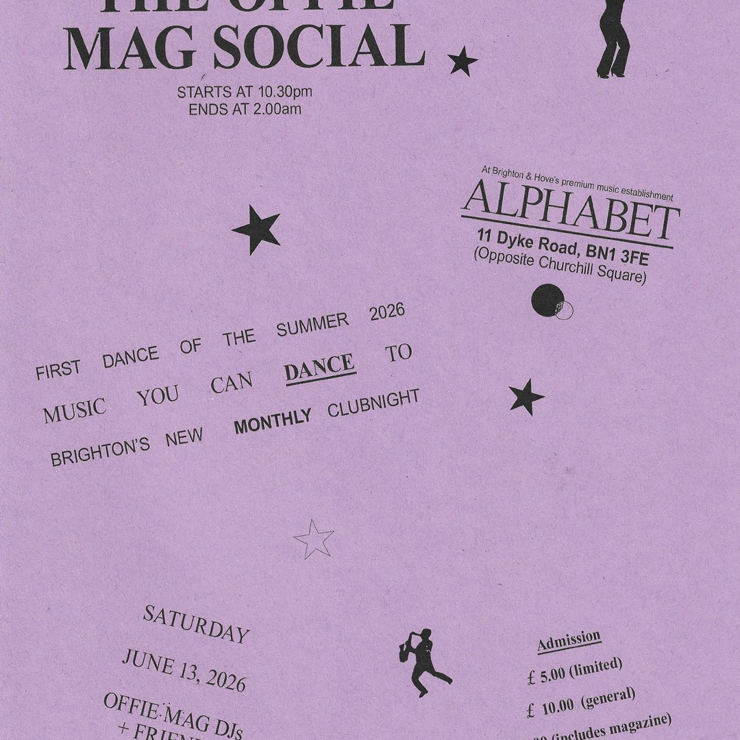 The Offie Mag Social (new monthly clubnight)