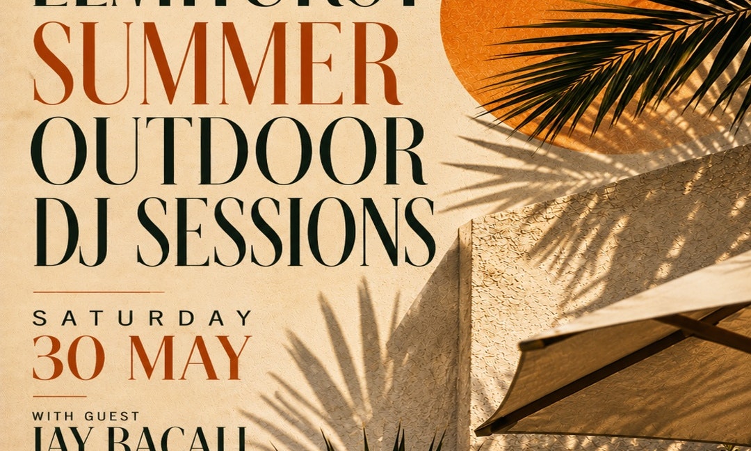 Summer Outdoor Saturday DJ Sessions