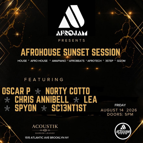 AFROHOUSE SUNSET SESSION