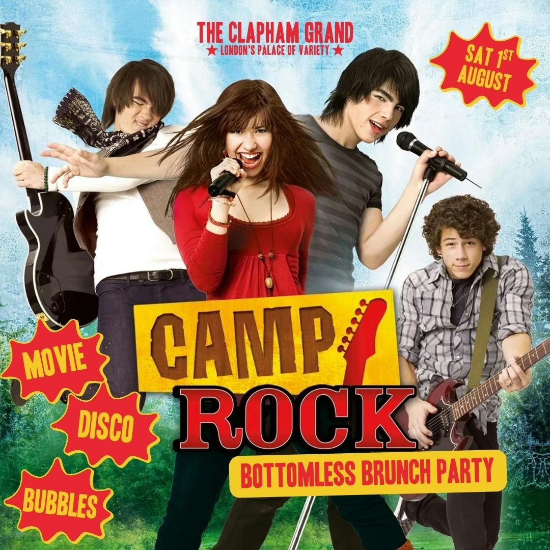 Camp Rock Movie Bottomless Brunch Party